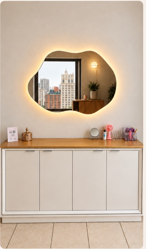 Ambiente interno da Andrade Beauty Clinic